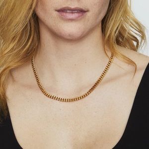 Aureum 24k gold plated chain - The “Emma”